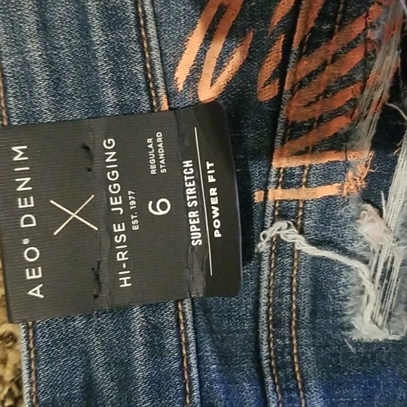 American Eagle jegging high rise 6 - Picture 3 of 6